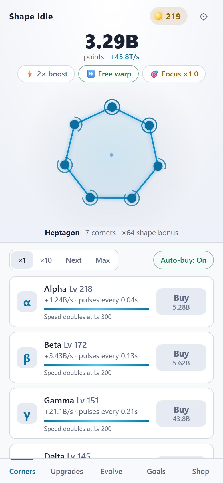 Shape Idle screenshot 4